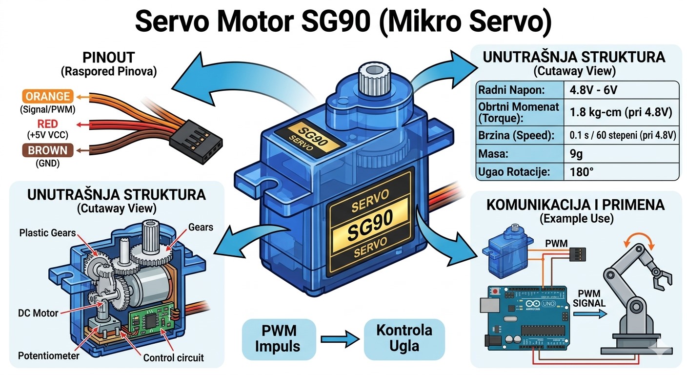 Servo motor SG90
