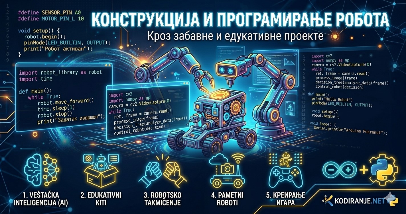 LEGO роботи
